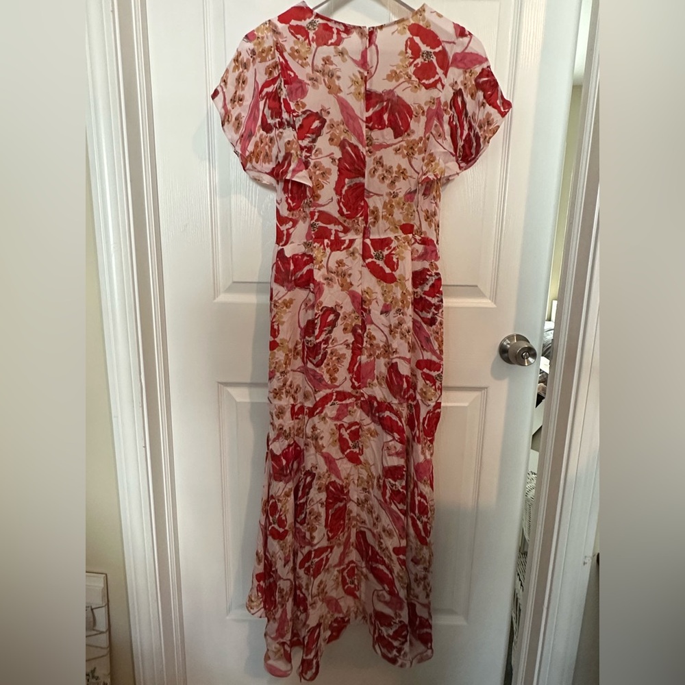 Parker Vivi Midi Dress from Rent the Runway Sz 4 EUC - Picture 3 of 8